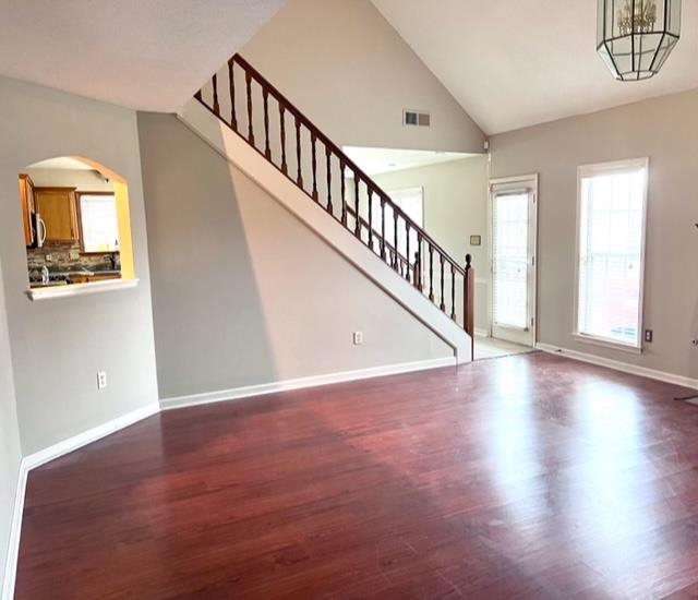 8375 Phillipson Way Memphis, TN 38125 - Photo 5 of 12 a view of an entryway with wooden floor