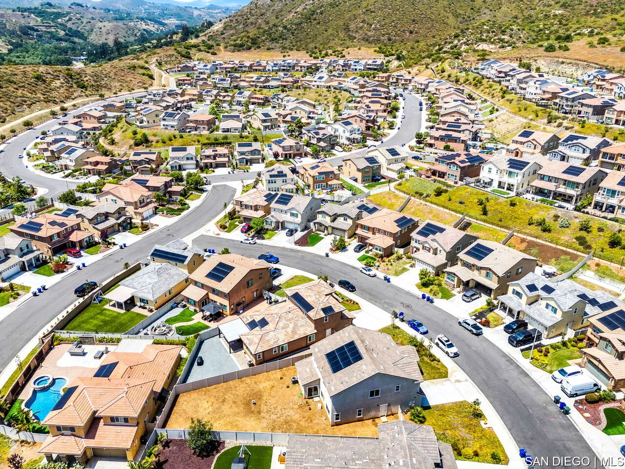 35858 Esperia Way Fallbrook, CA 92028 - Photo 35 of 37 an aerial view of residential houses with outdoor space