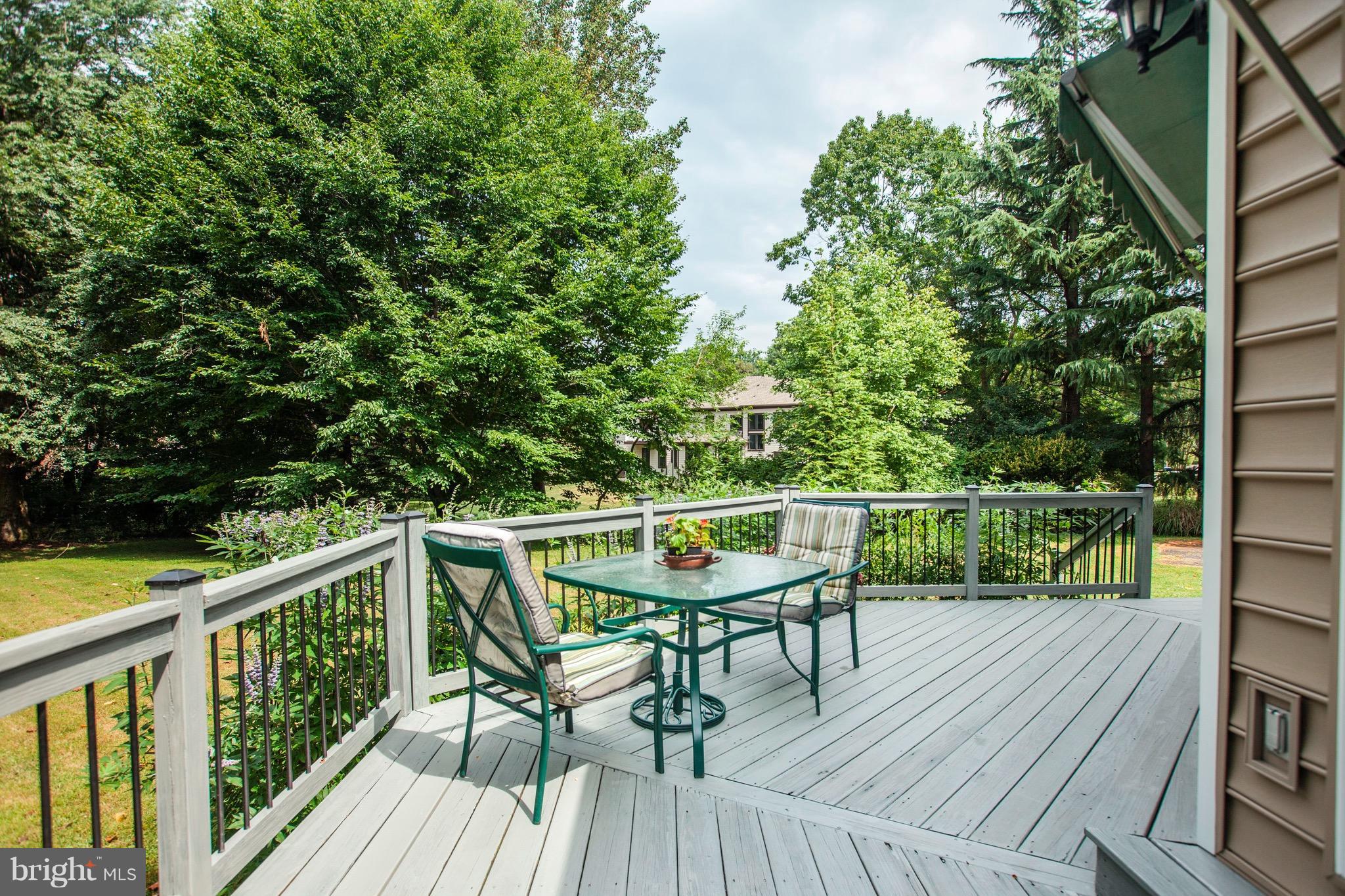 10310 Gary Road Potomac, MD 20854 - Photo 26 of 30 Deck Overlooking Backyard