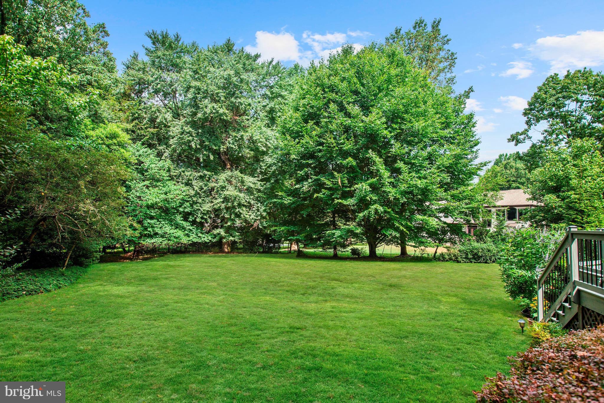 10310 Gary Road Potomac, MD 20854 - Photo 27 of 30 Large Back Yard