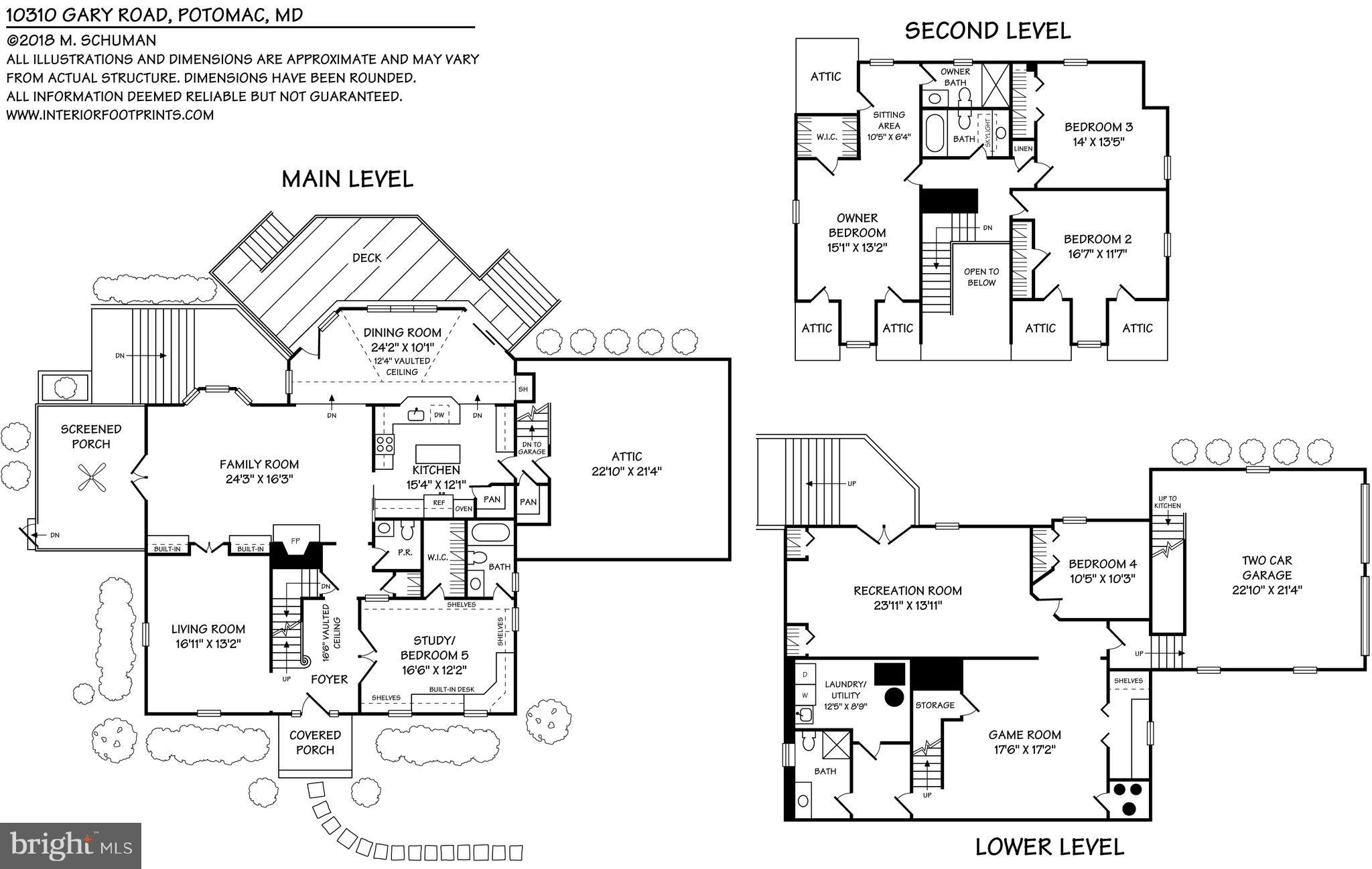 10310 Gary Road Potomac, MD 20854 - Photo 30 of 30 Floor Plan