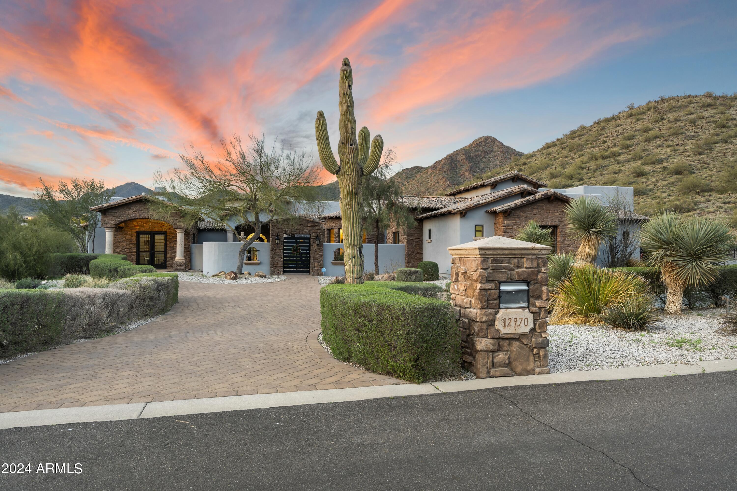12970 East Cibola Road Scottsdale, AZ 85259 - Photo 3 of 72 66-Front of Home