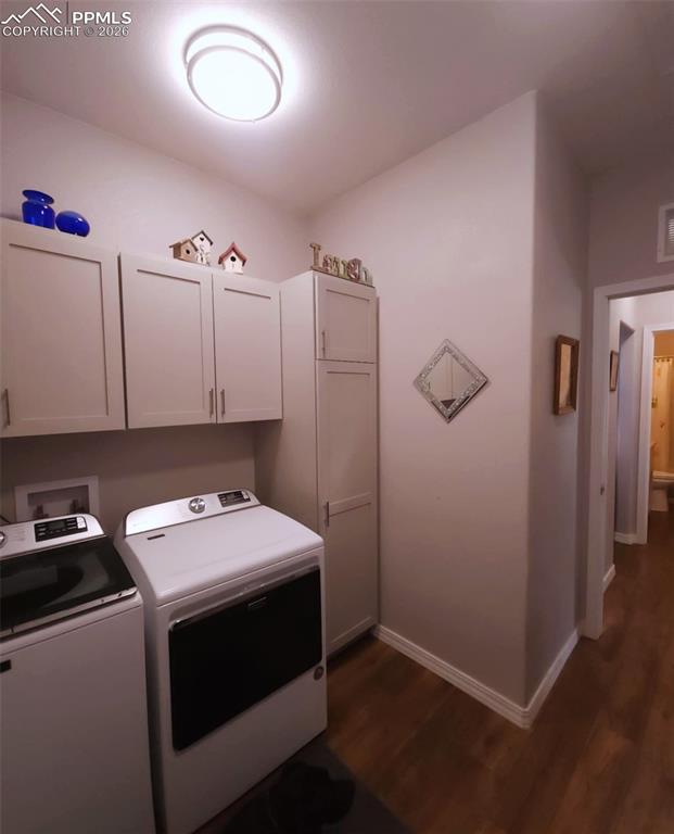 7480 Red Creek Springs Road West Pueblo, CO 81005 - Photo 26 of 47 a utility room with dryer and washer
