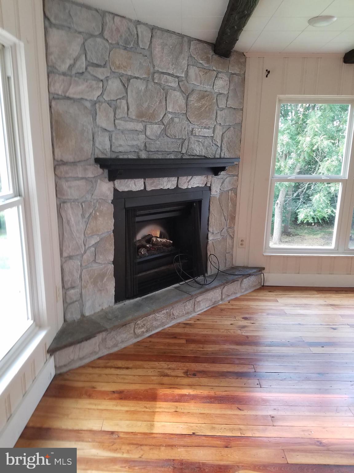 318 Kricks Mill Road Robesonia, PA 19551 - Photo 5 of 14 Living Room with electric fireplace insert