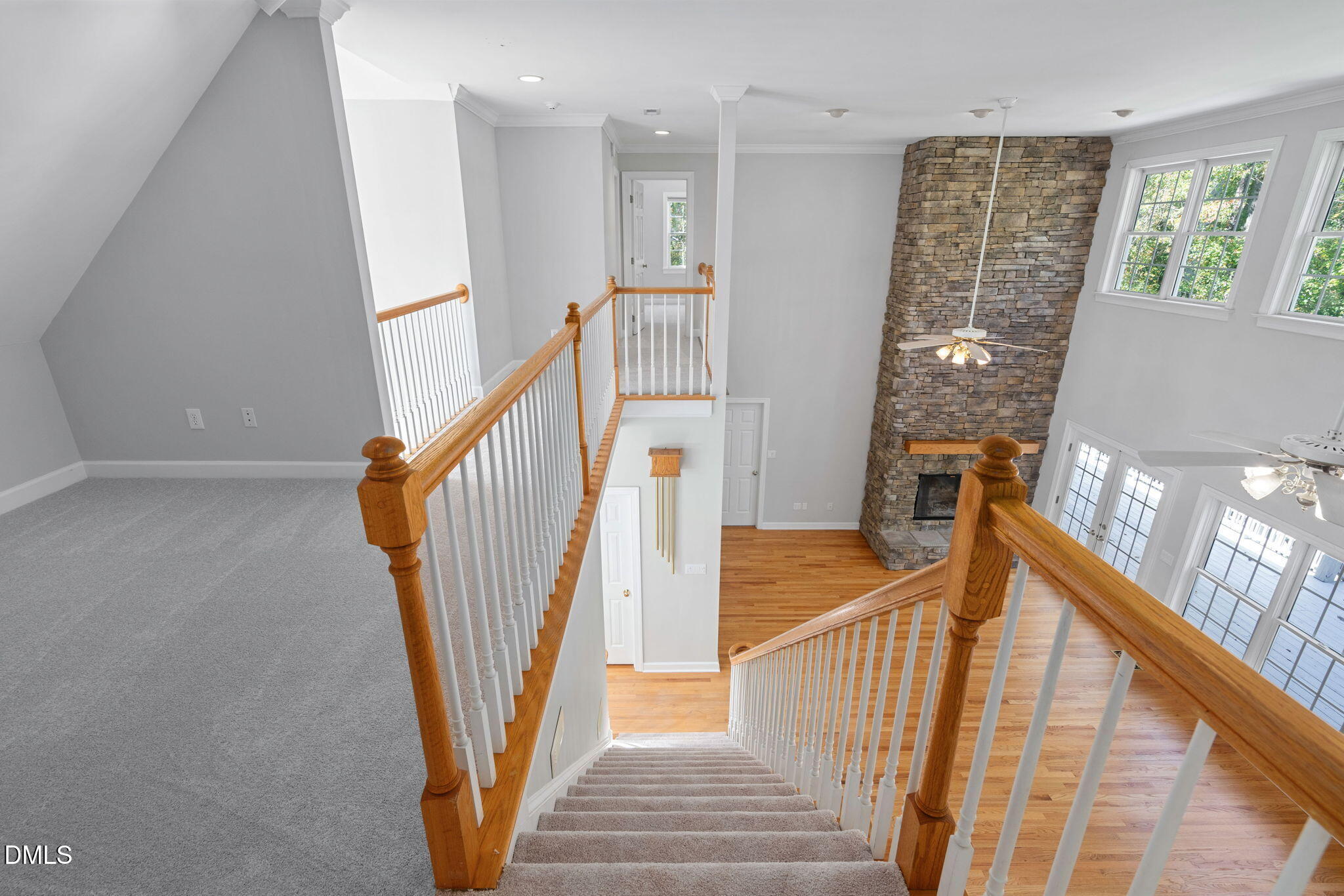 9916 Bonsal Crossing Road New Hill, NC 27562 - Photo 36 of 80 a view of an entryway with staircase