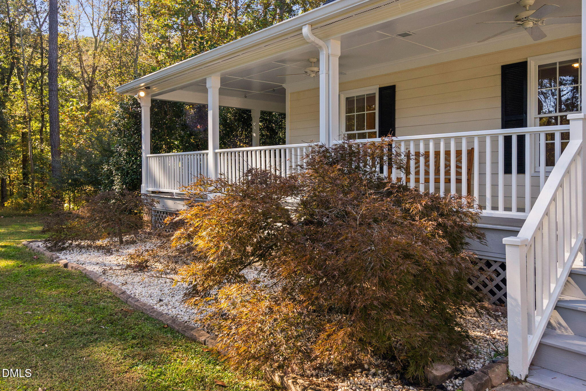 9916 Bonsal Crossing Road New Hill, NC 27562 - Photo 58 of 80 a backyard of a house with lots of green space