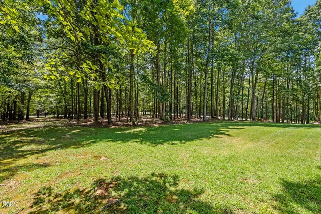 a view of outdoor space with deck and yard