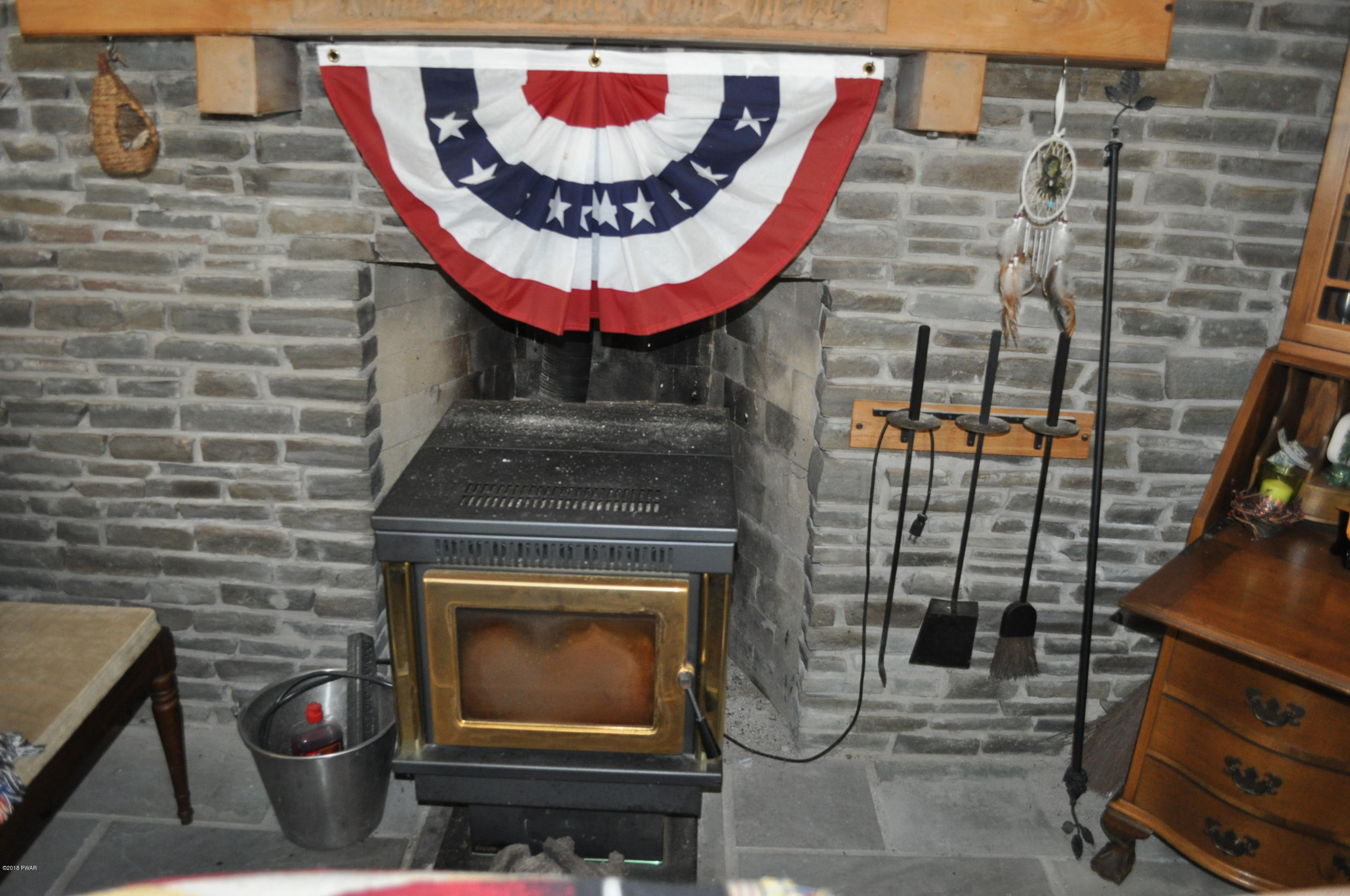 334 Stock Farm Road Lake Ariel, PA 18436 - Photo 9 of 41 Living Room Stone Fireplace