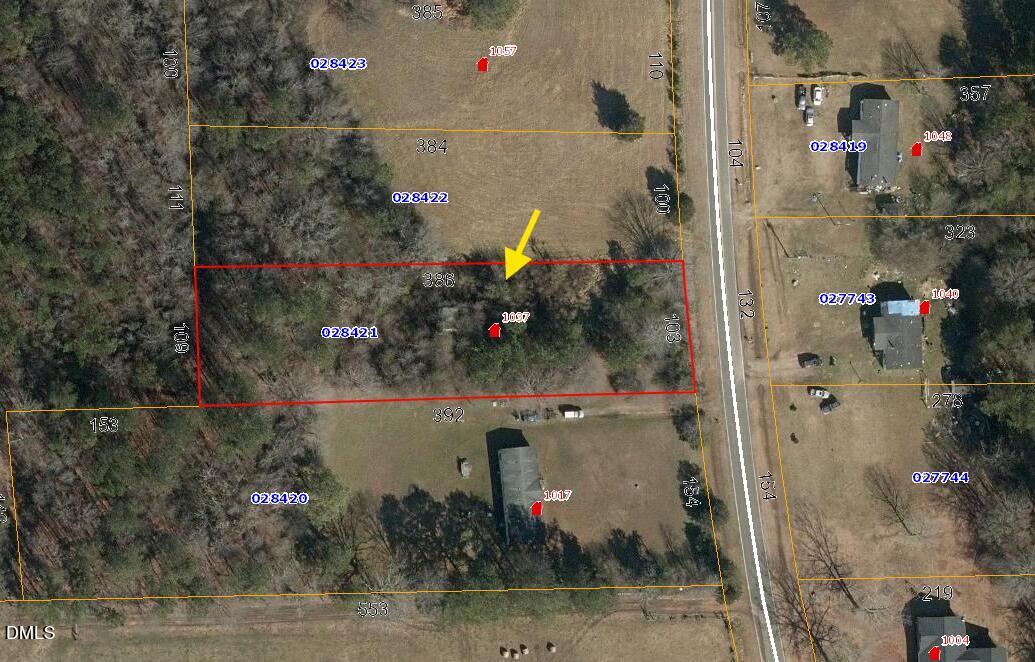 1037 Reed Road Castalia, NC 27816 - Photo 11 of 18 Aerial View of Property 1037 Reed Rd