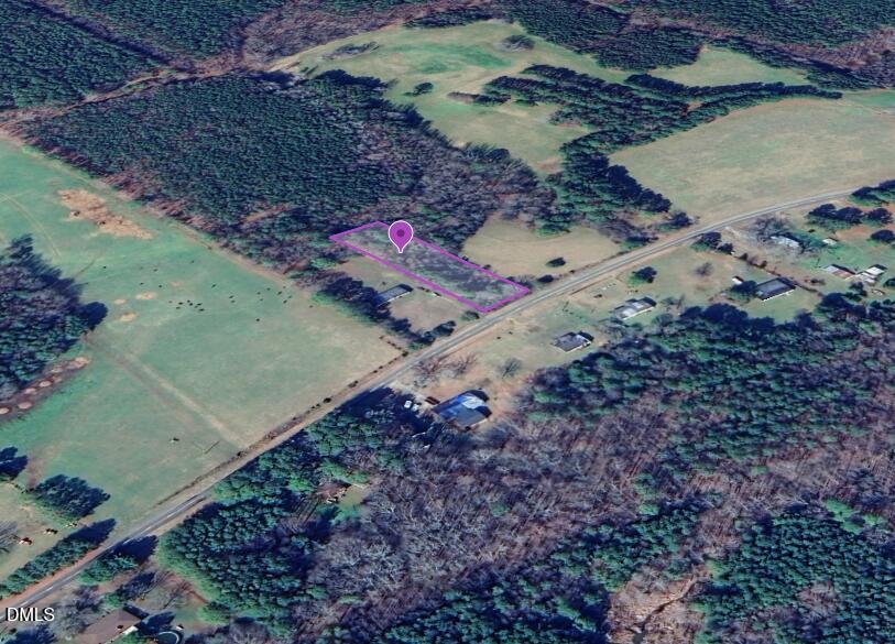 1037 Reed Road Castalia, NC 27816 - Photo 16 of 18 Aerial View Top with Boundaries