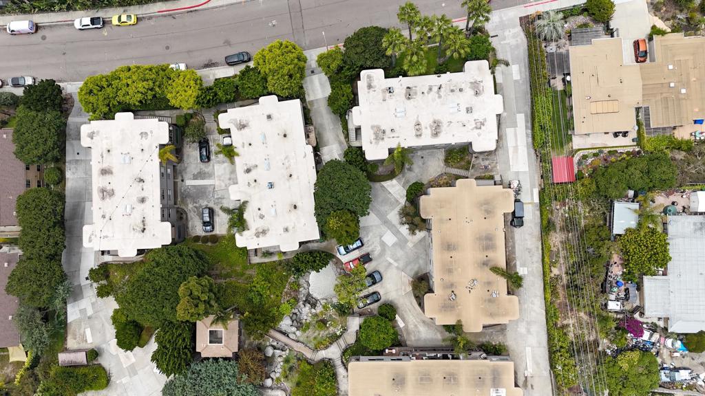 155 Rosebay Drive, Unit 31 Encinitas, CA 92024 - Photo 29 of 31 an aerial view of residential house with outdoor space and parking