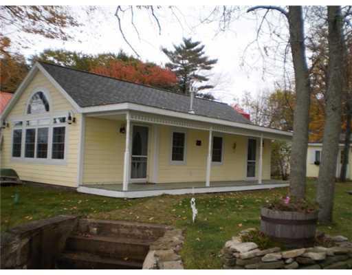 16 Niles Road Sabattus, ME 04280 - Photo 9 of 15 Exterior Front. Steps to the Lake