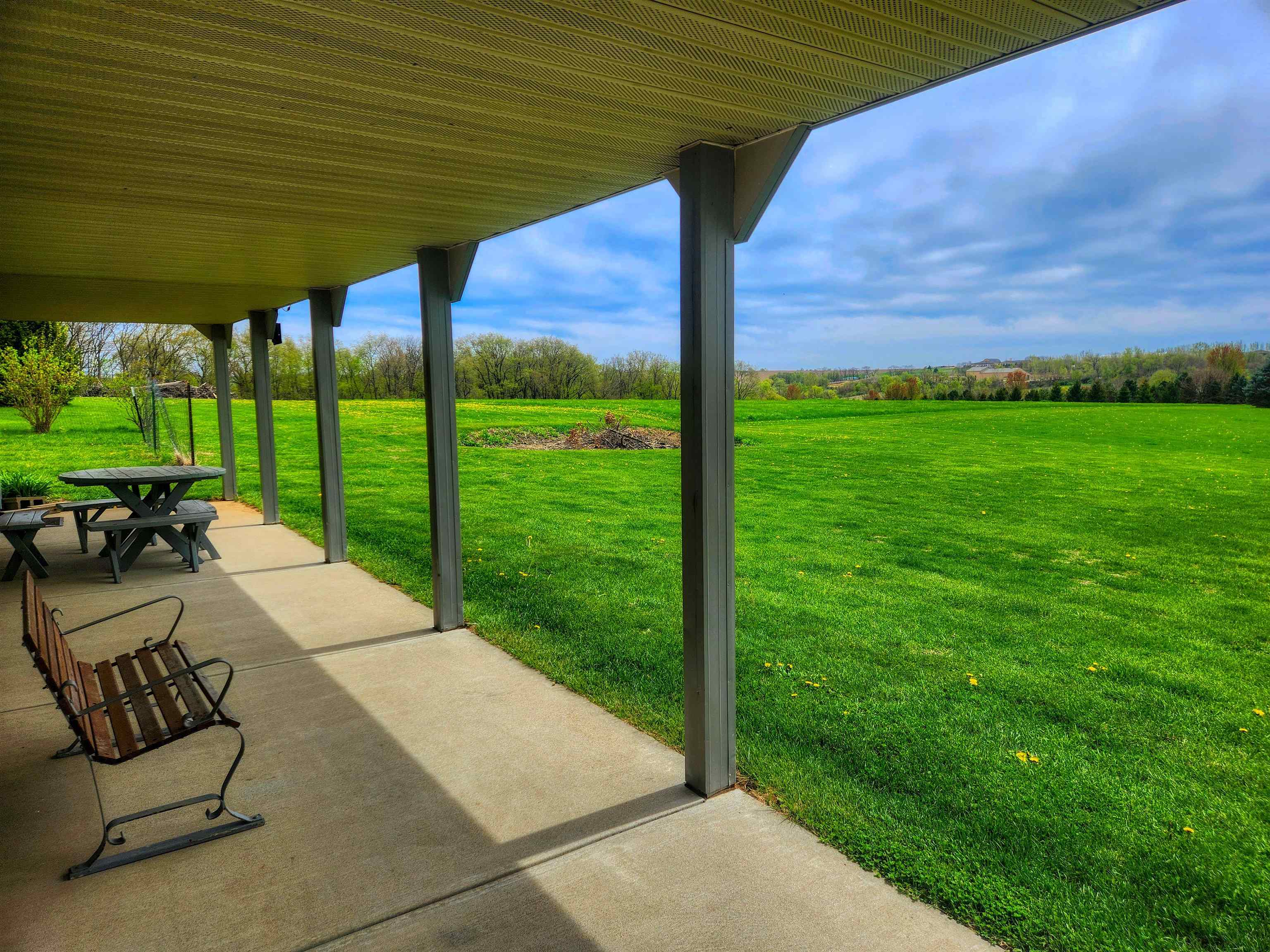 24344 Payne Road Shannon, IL 61078 - Photo 32 of 50 a view of a patio with a backyard