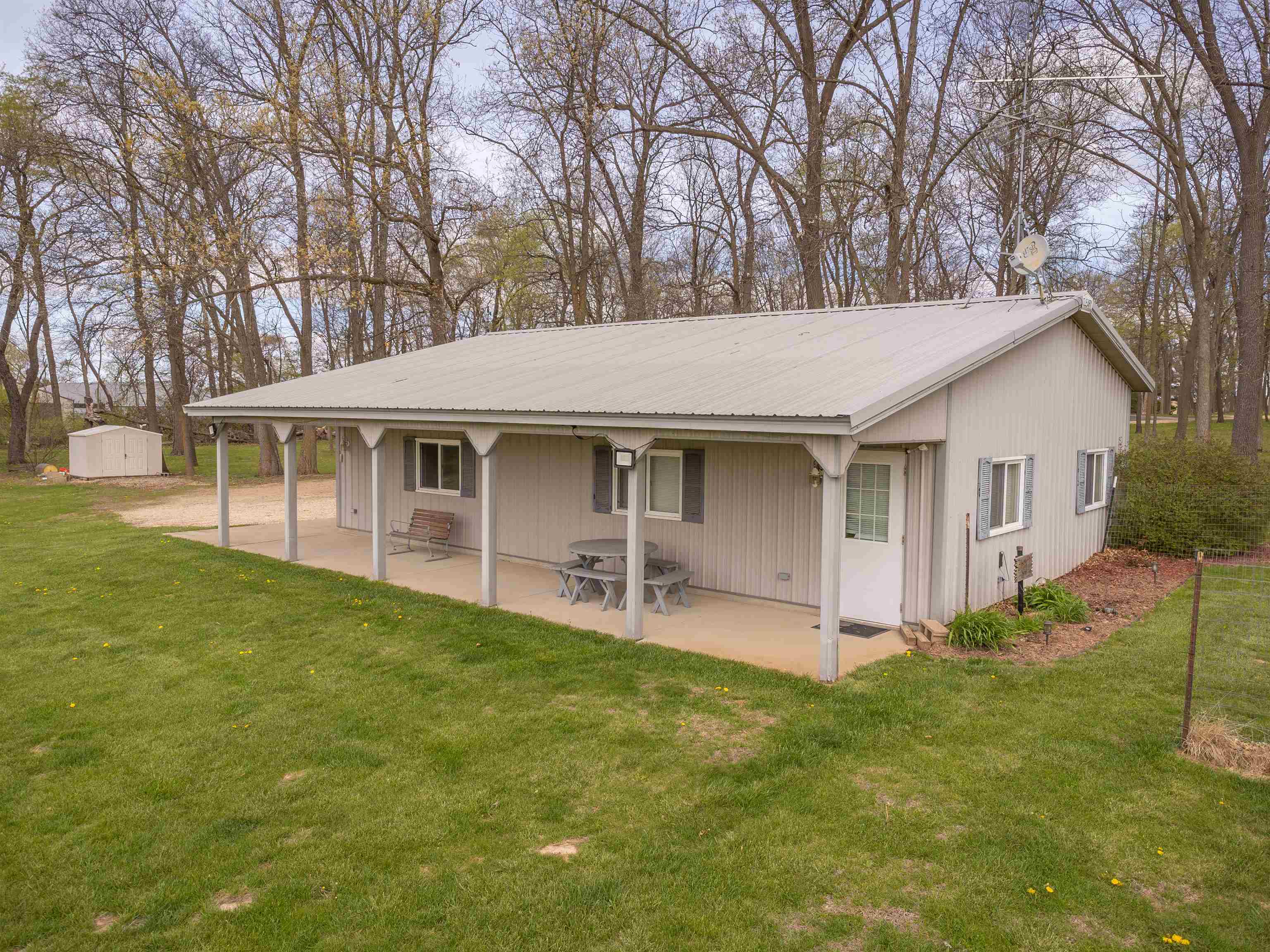 24344 Payne Road Shannon, IL 61078 - Photo 36 of 50 a view of a house with a yard and tree s