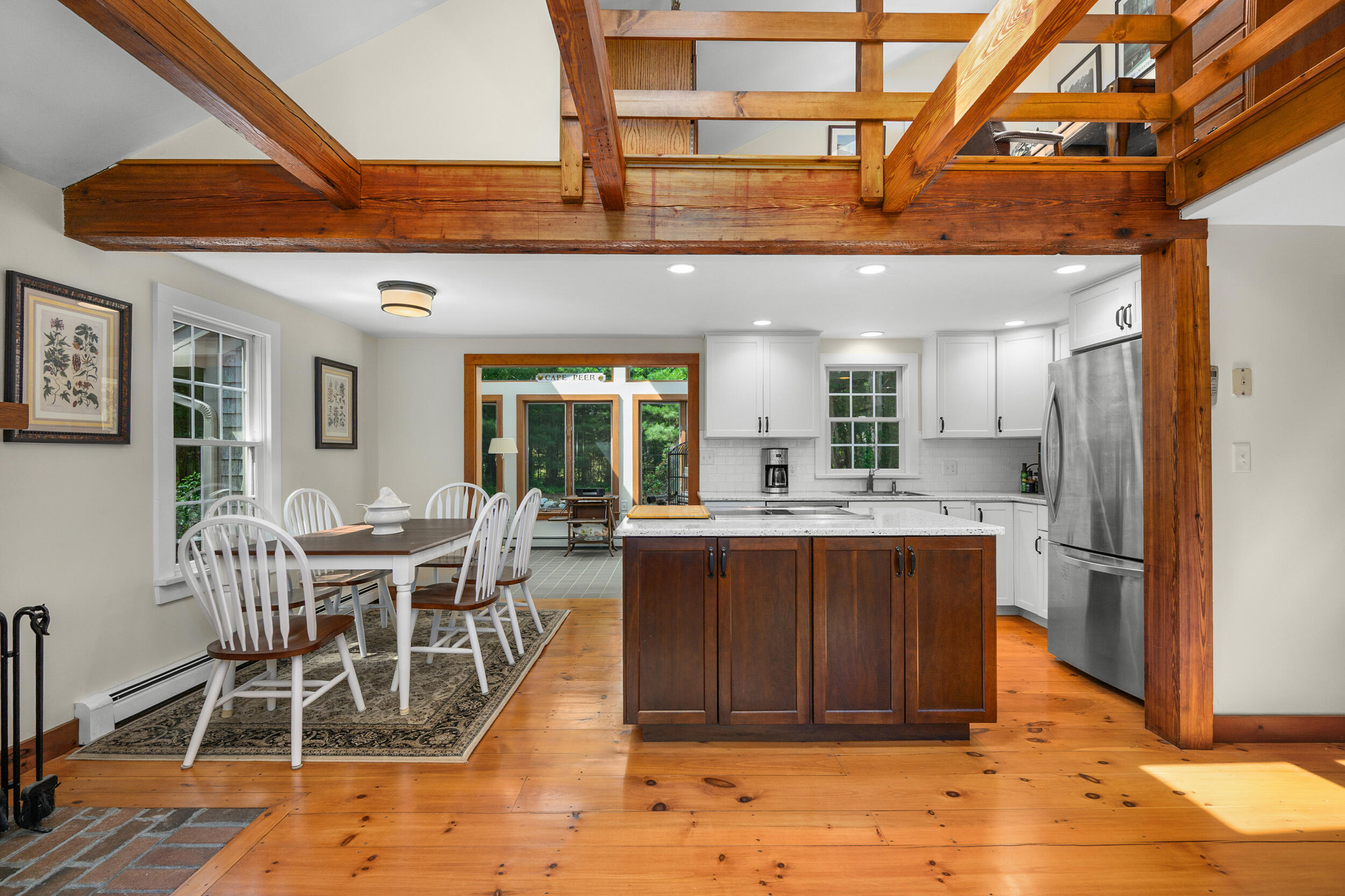 23 Portanimicut Road Orleans, MA 02653 - Photo 13 of 65 Kitchen and loft above