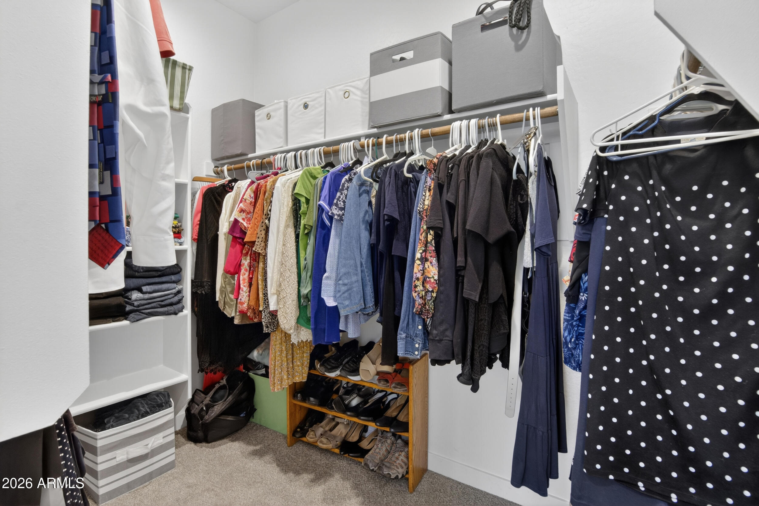 12330 East Soloman Road Gold Canyon, AZ 85118 - Photo 32 of 69 a view of walk in closet with clothes