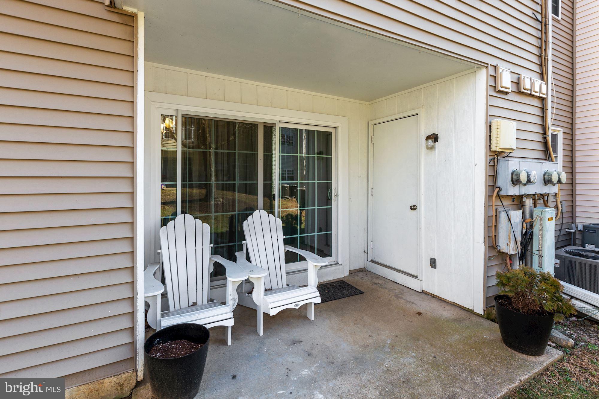 110 Fort Evans Road Southeast, Unit A Leesburg, VA 20175 - Photo 34 of 34 Covered Patio area and storage