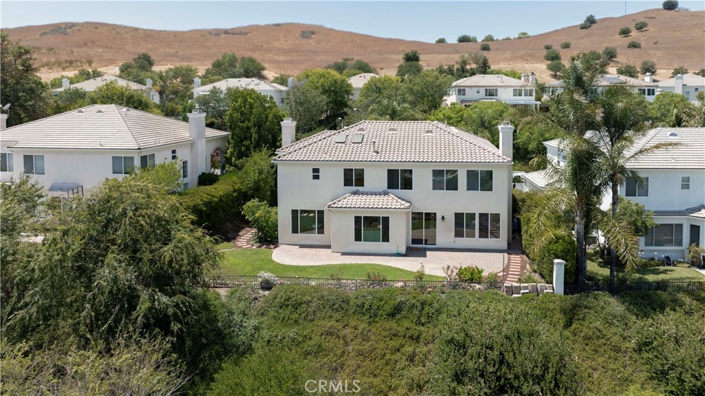 3966 Leighton Point Road Calabasas, CA 91301 - Photo 25 of 37 Aerial backyard