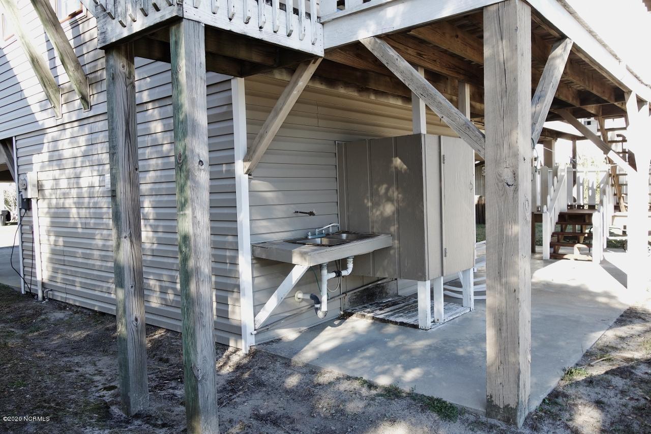 1409 Inlet Street Sunset Beach, NC 28468 - Photo 40 of 43 Rear Patio Area