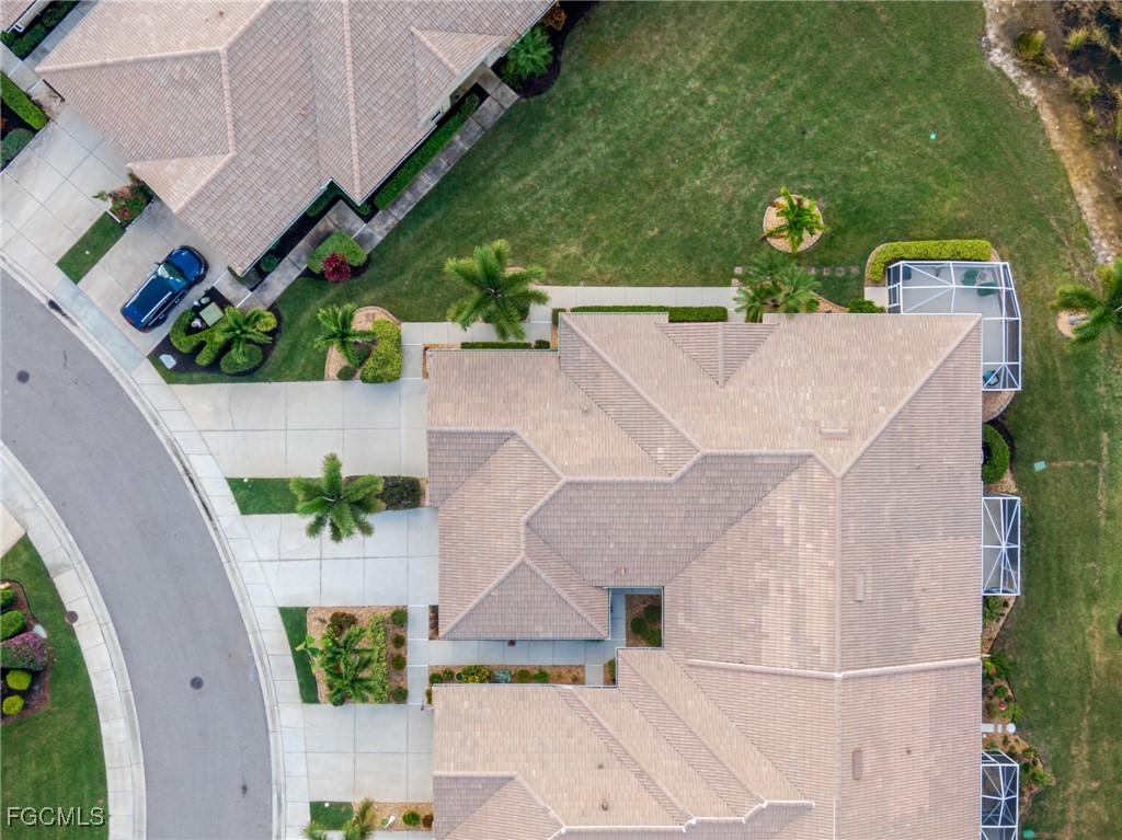 3610 Rue Alec Loop, Unit 1 North Fort Myers, FL 33917 - Photo 35 of 39 an aerial view of a house with outdoor space
