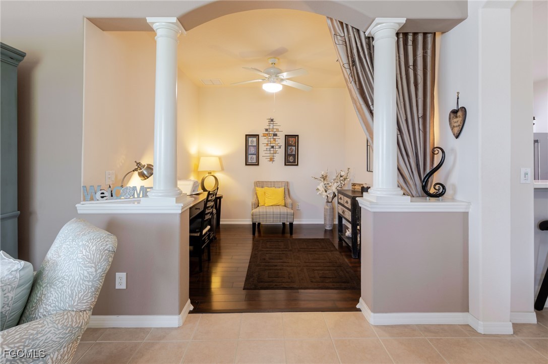 3610 Rue Alec Loop, Unit 1 North Fort Myers, FL 33917 - Photo 7 of 39 a view of living room with furniture and a window