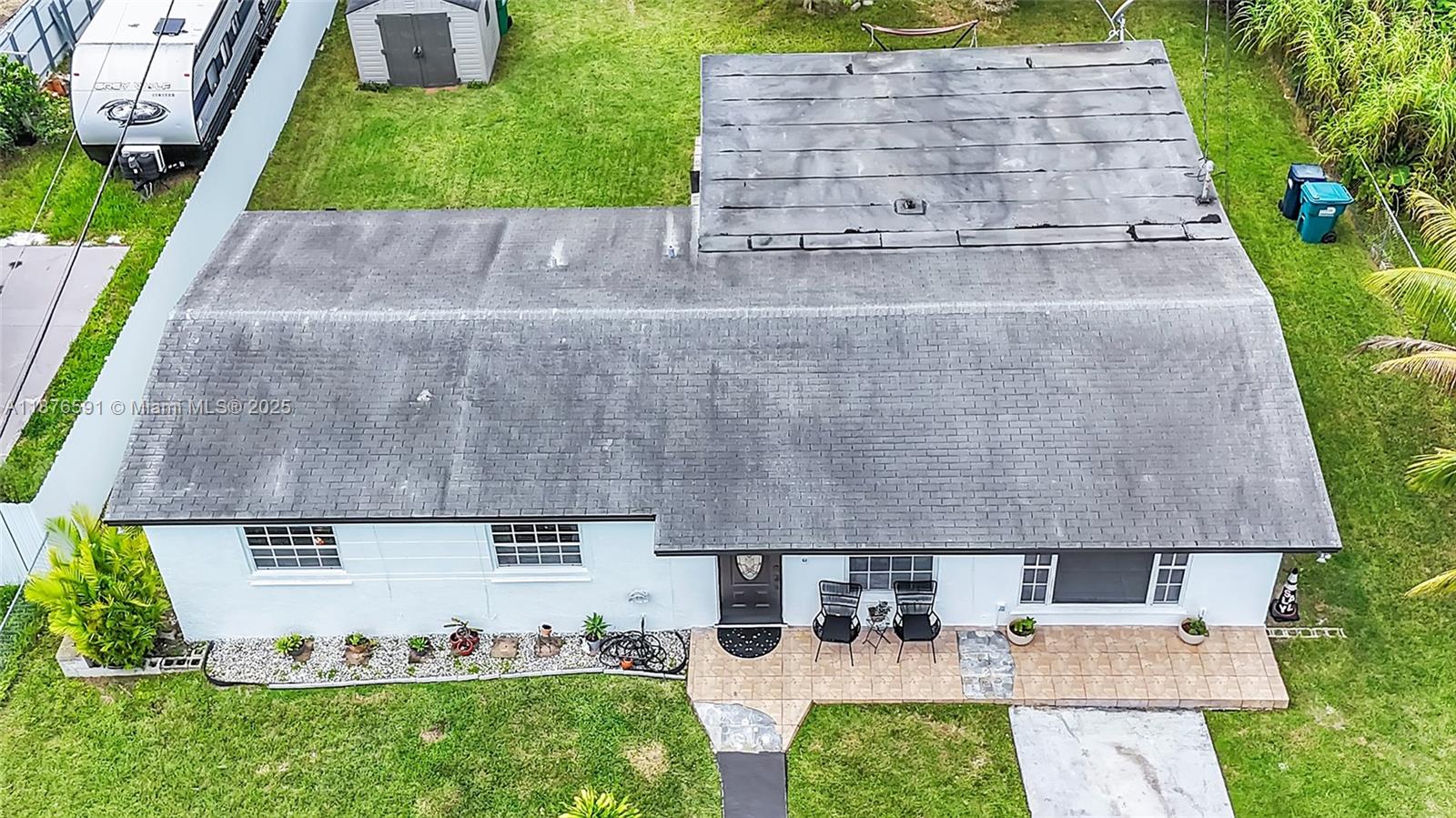22270 Southwest 109th Avenue Miami, FL 33176 - Photo 37 of 48 an aerial view of a house with garden