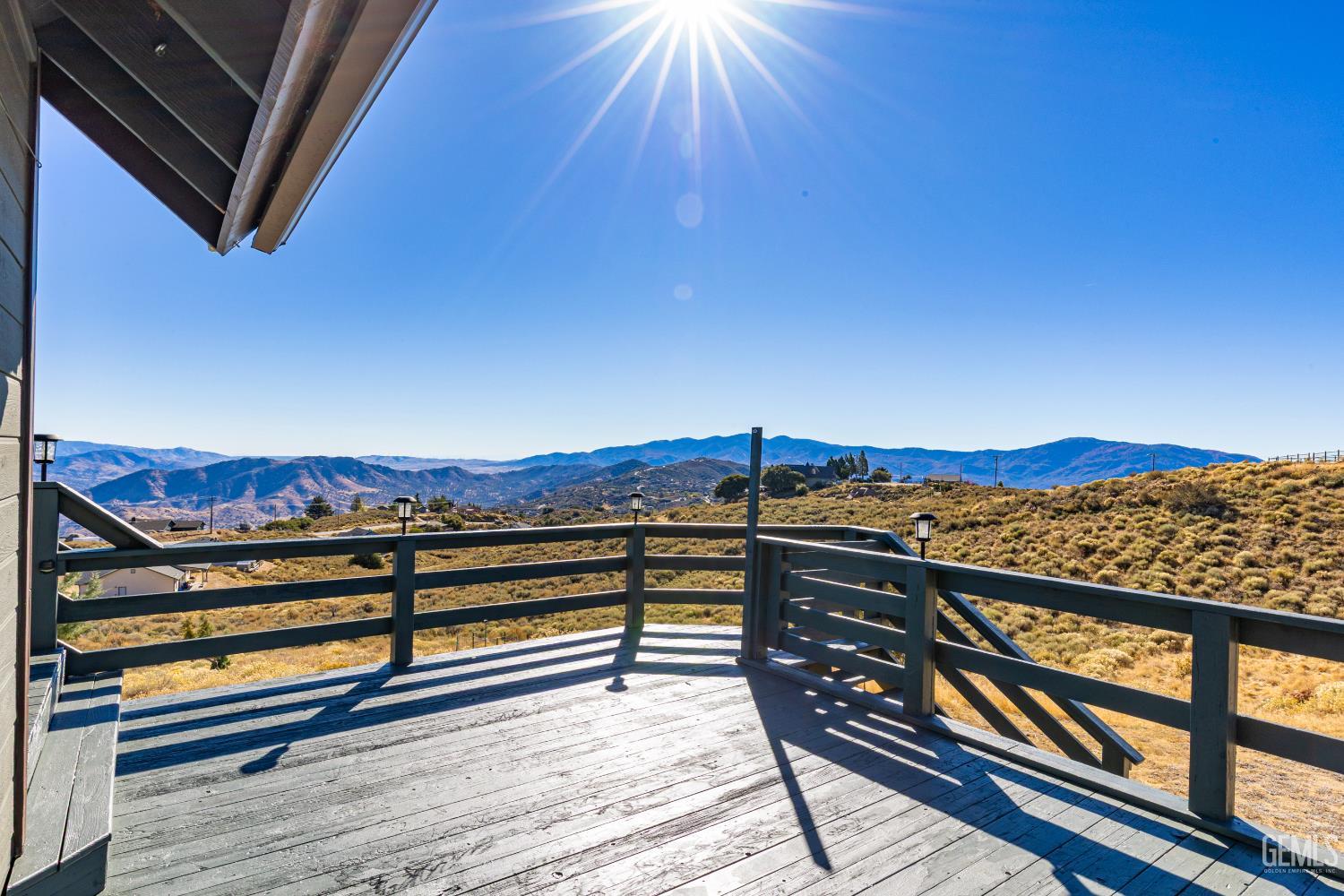 Undisclosed Address Tehachapi, CA 93561 - Photo 22 of 42 a view of a city street from a balcony