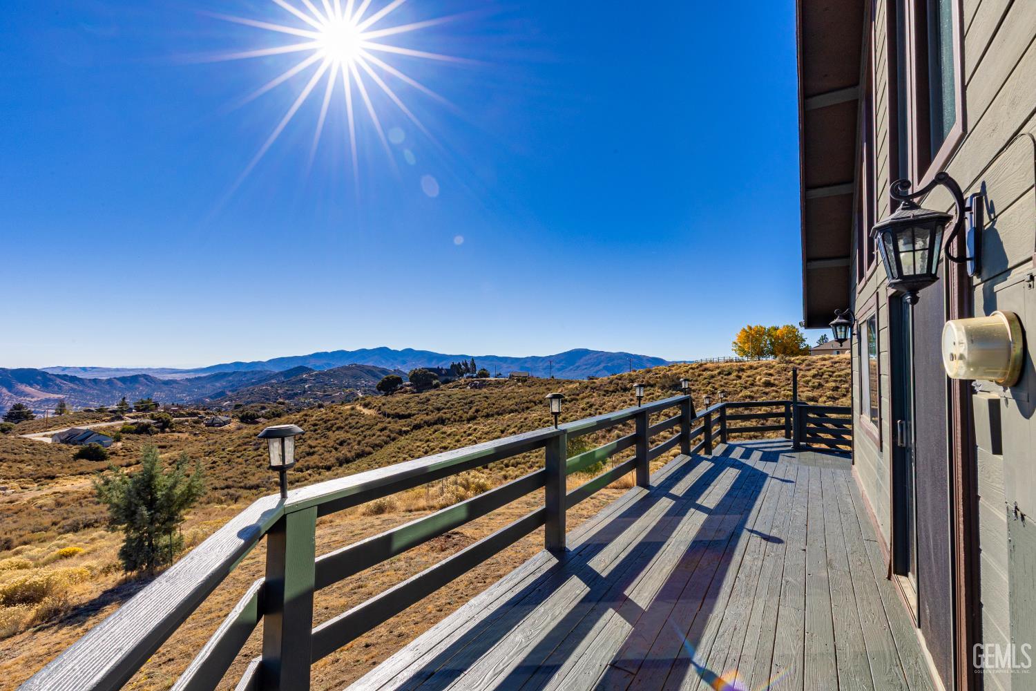 Undisclosed Address Tehachapi, CA 93561 - Photo 26 of 42 a view of a balcony with an outdoor space