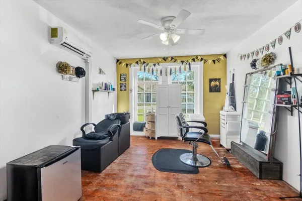 a view of outdoor space and porch