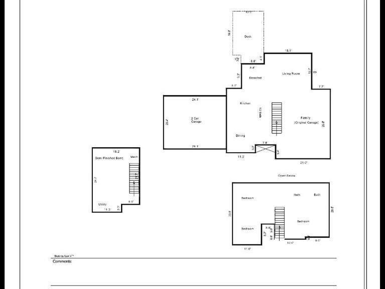 4019 Long Lick Road Stamping Ground, KY 40379 - Photo 29 of 31 House layout--nearly 400 sq ft in partia