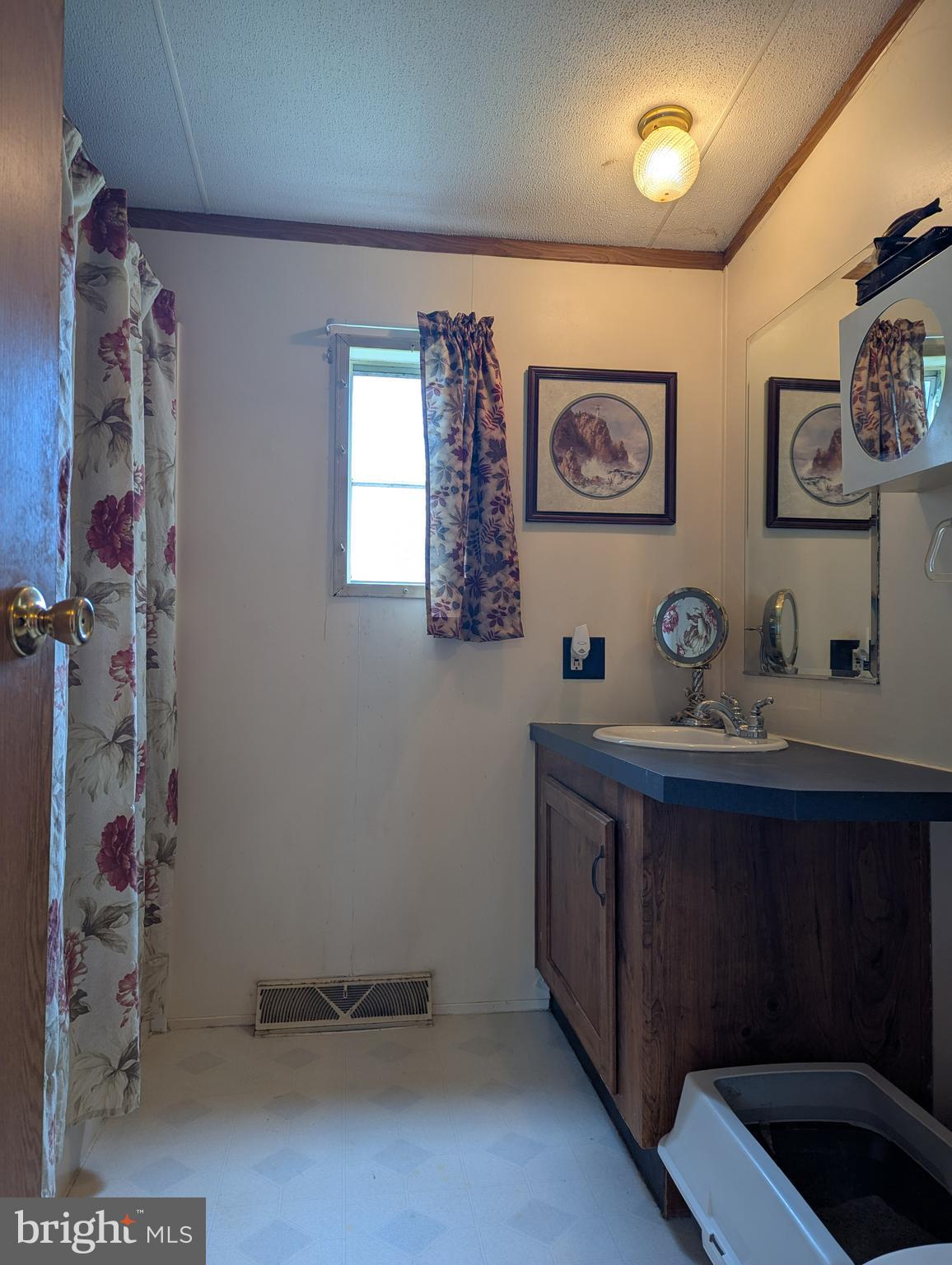 2525 Baltimore Boulevard Finksburg, MD 21048 - Photo 13 of 25 a bathroom with a sink a mirror and a shower