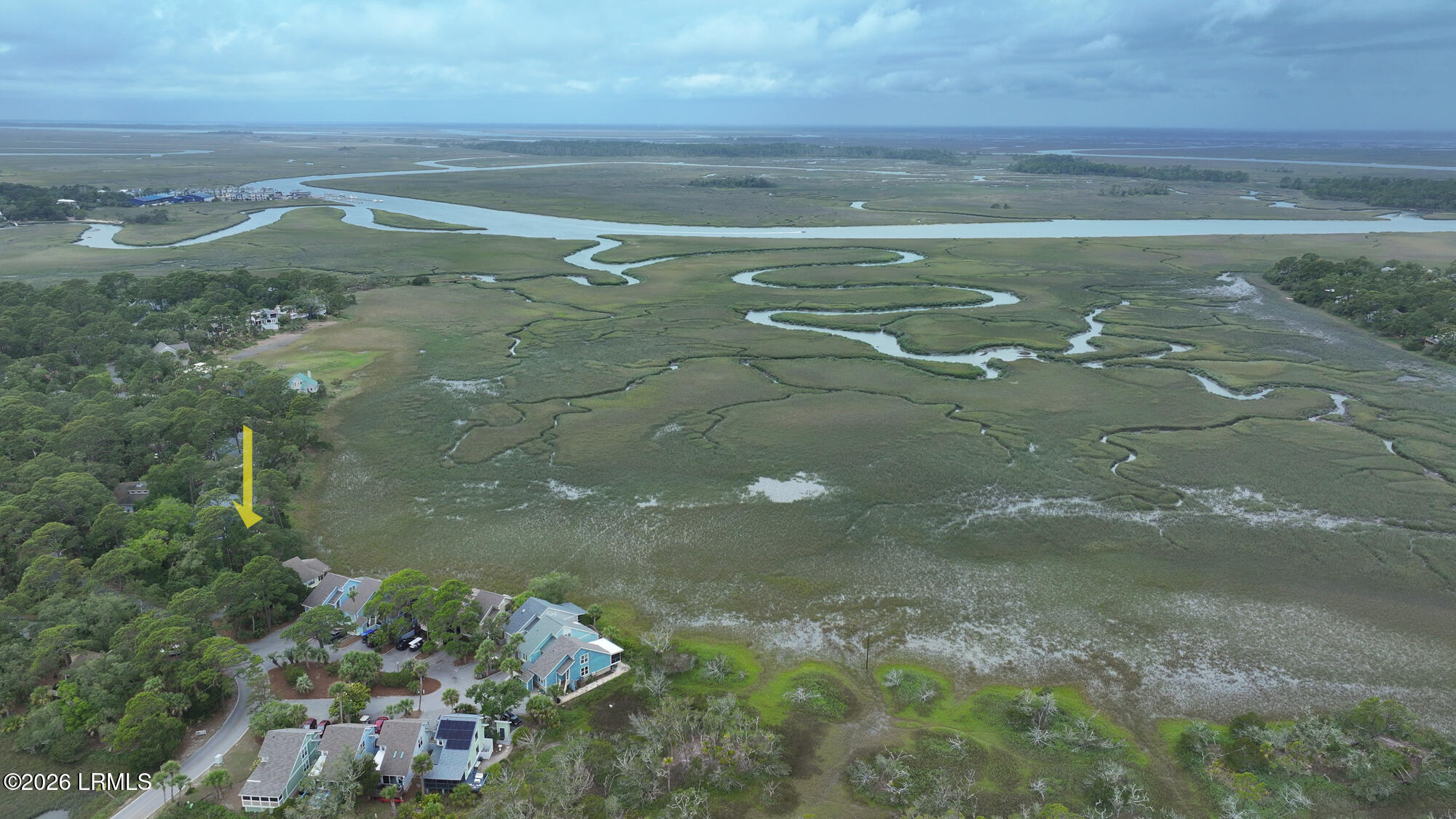 833 Marsh Dunes Road Fripp Island, SC 29920 - Photo 5 of 19 Aerial