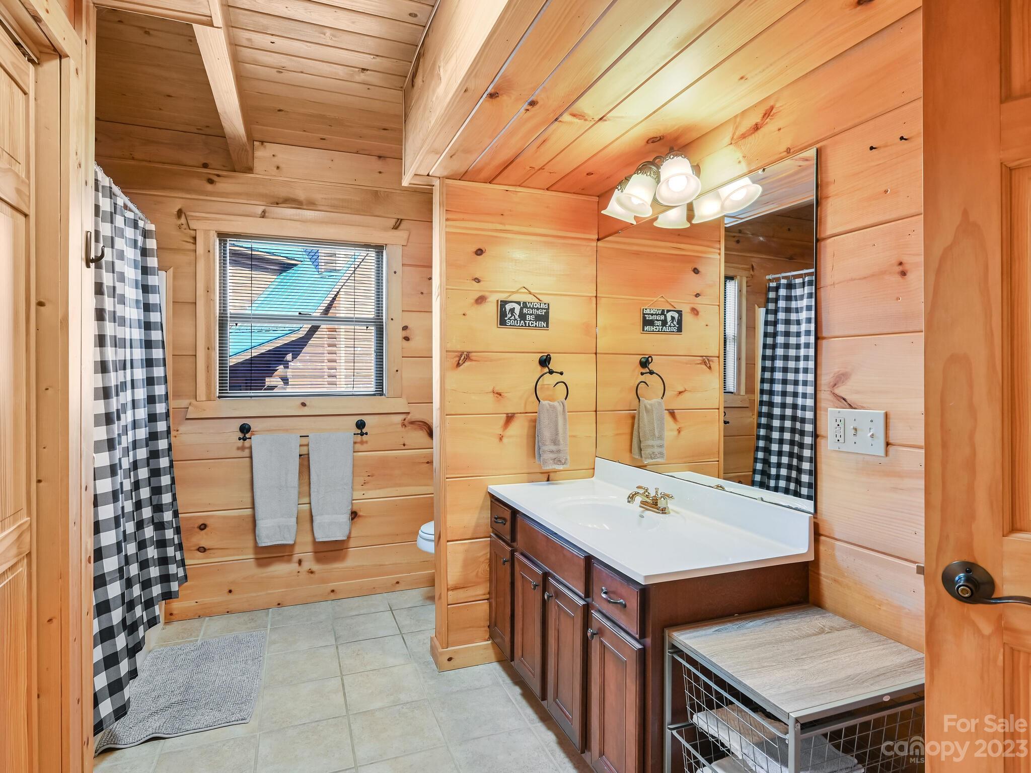 356 Panoramic Loop Maggie Valley, NC 28751 - Photo 13 of 24 a bathroom with a tub sink and mirror