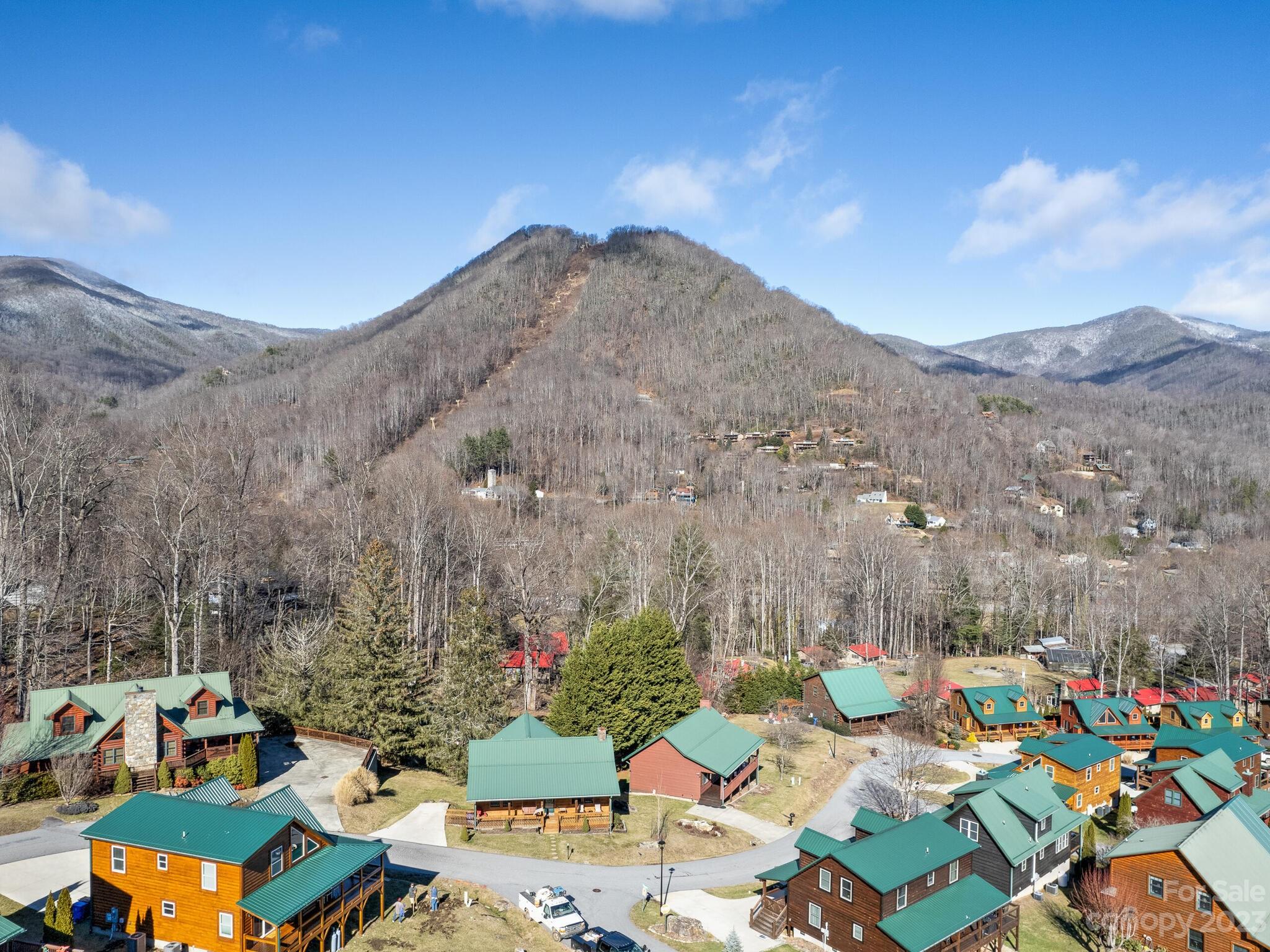 356 Panoramic Loop Maggie Valley, NC 28751 - Photo 21 of 24 a view of a houses with a yard