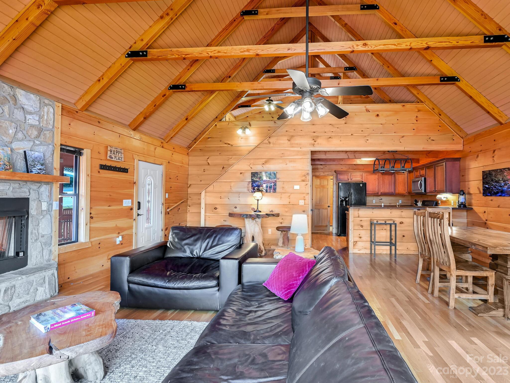 356 Panoramic Loop Maggie Valley, NC 28751 - Photo 7 of 24 a living room with furniture and a rug