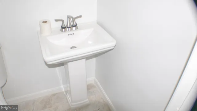 a bathroom with a sink