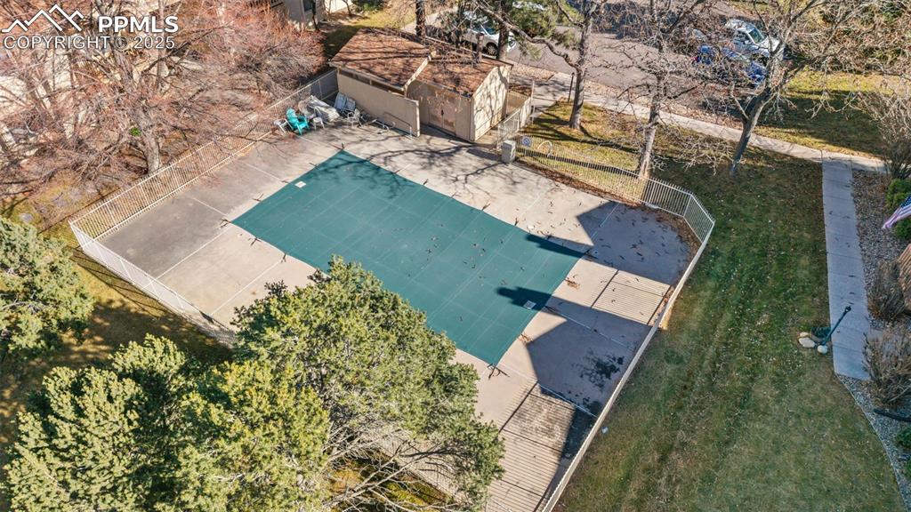 918 Tenderfoot Hill Road, Unit 202 Colorado Springs, CO 80906 - Photo 45 of 48 an aerial view of a house