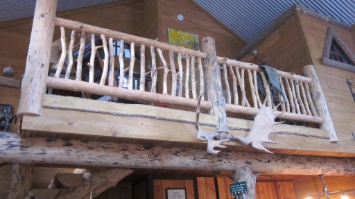 300 Buck Ridge Road Oneida, TN 37841 - Photo 18 of 39 Custom railings and logs