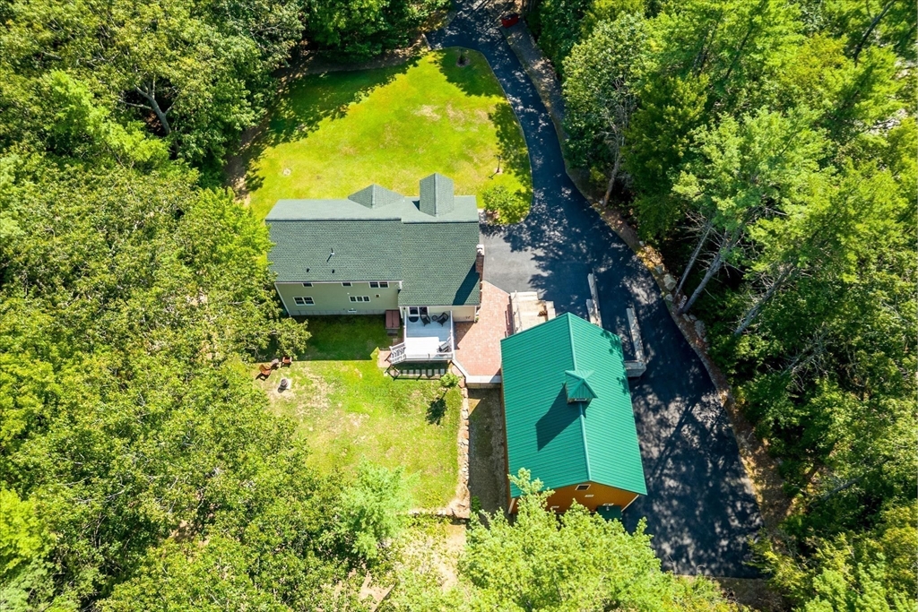 232 Sherbert Road Ashburnham, MA 01430 - Photo 39 of 42 an aerial view of a house with a yard