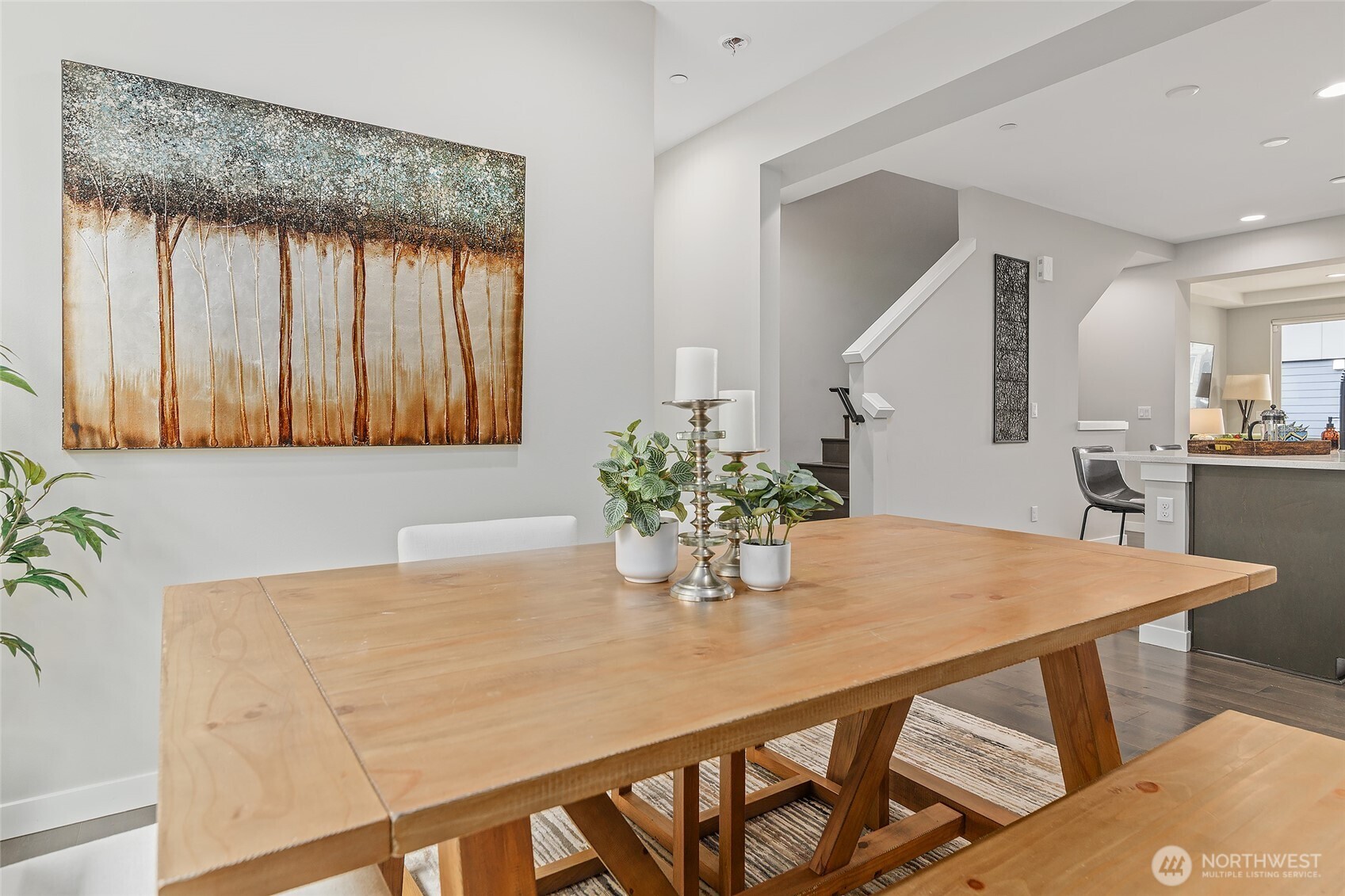 23630 6th Avenue Southeast, Unit B Bothell, WA 98021 - Photo 19 of 40 a view of a dining room with furniture and window