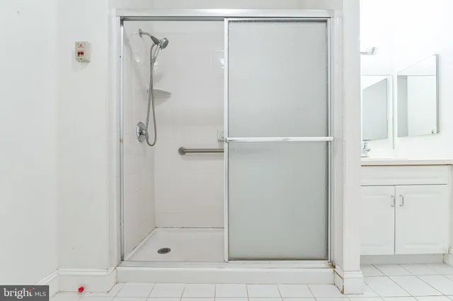 a view of a balcony with an outdoor space