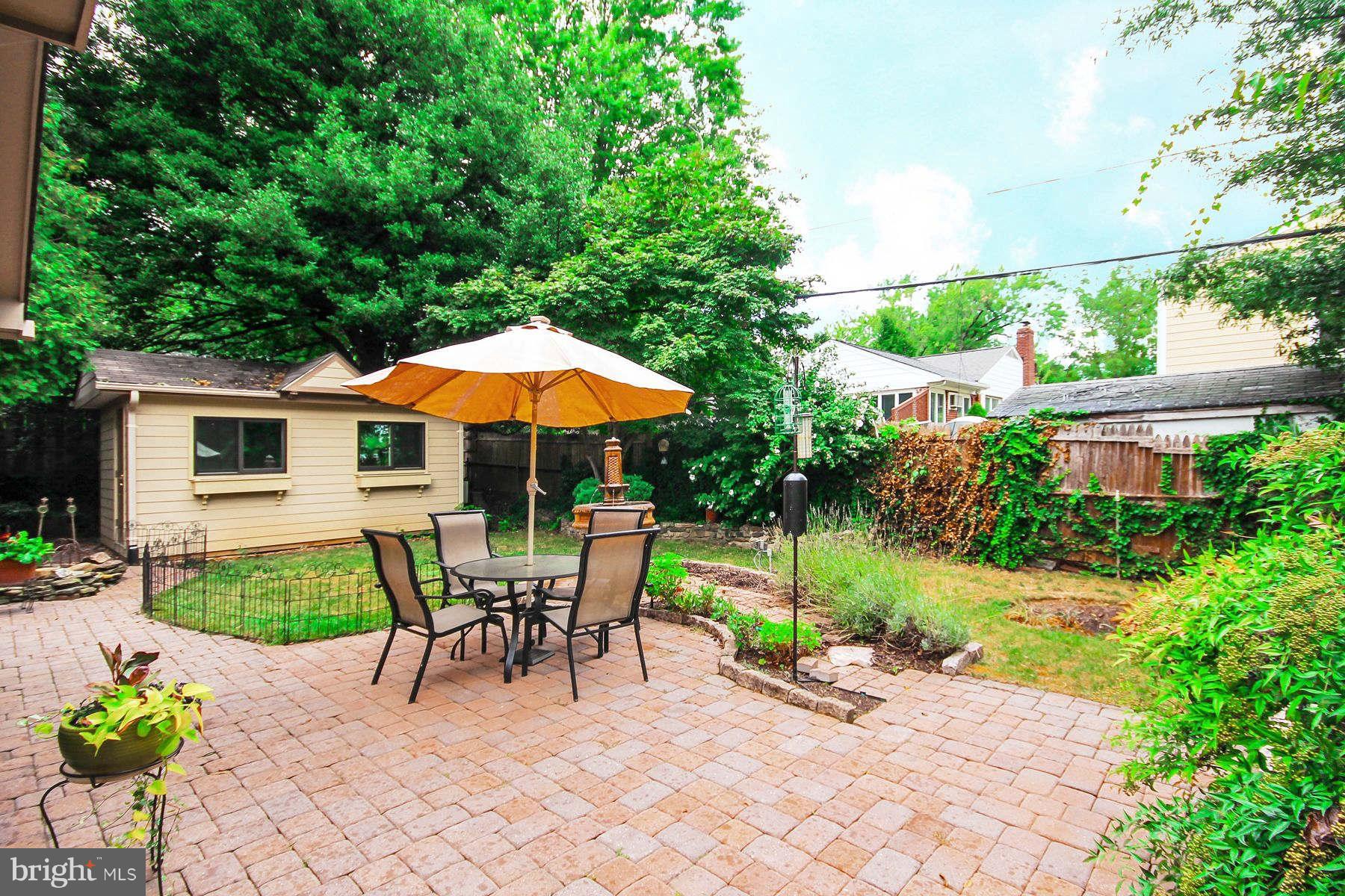 4609 19th Road North Arlington, VA 22207 - Photo 21 of 25 Cozy Rear Patio