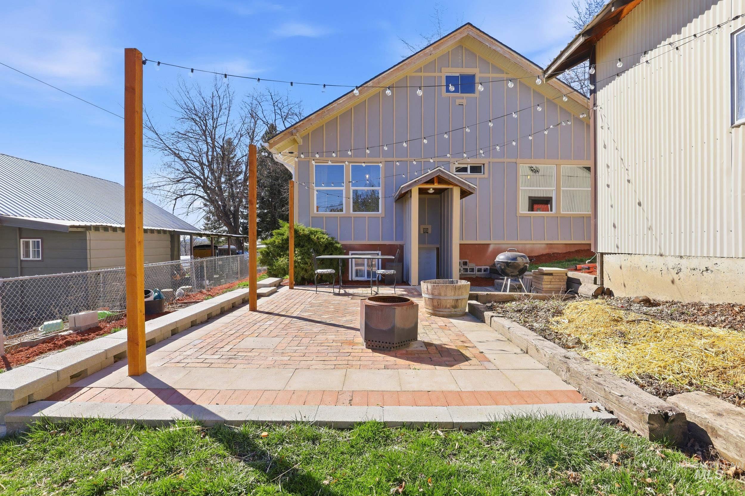 725 Elm Street Potlatch, ID 83855 - Photo 45 of 50 View of patio / terrace with a fire pit and grilling area