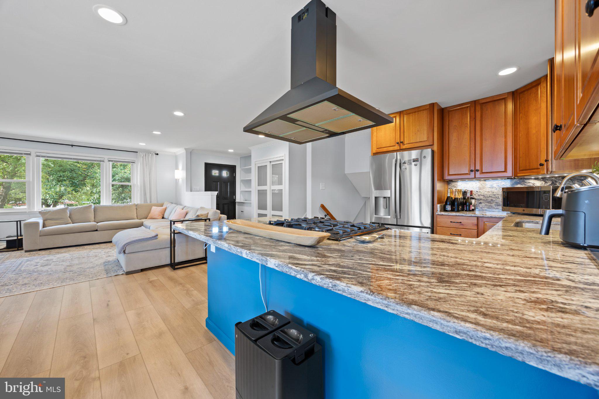6705 New Hope Drive Springfield, VA 22151 - Photo 22 of 67 Modern kitchen with inviting layout.