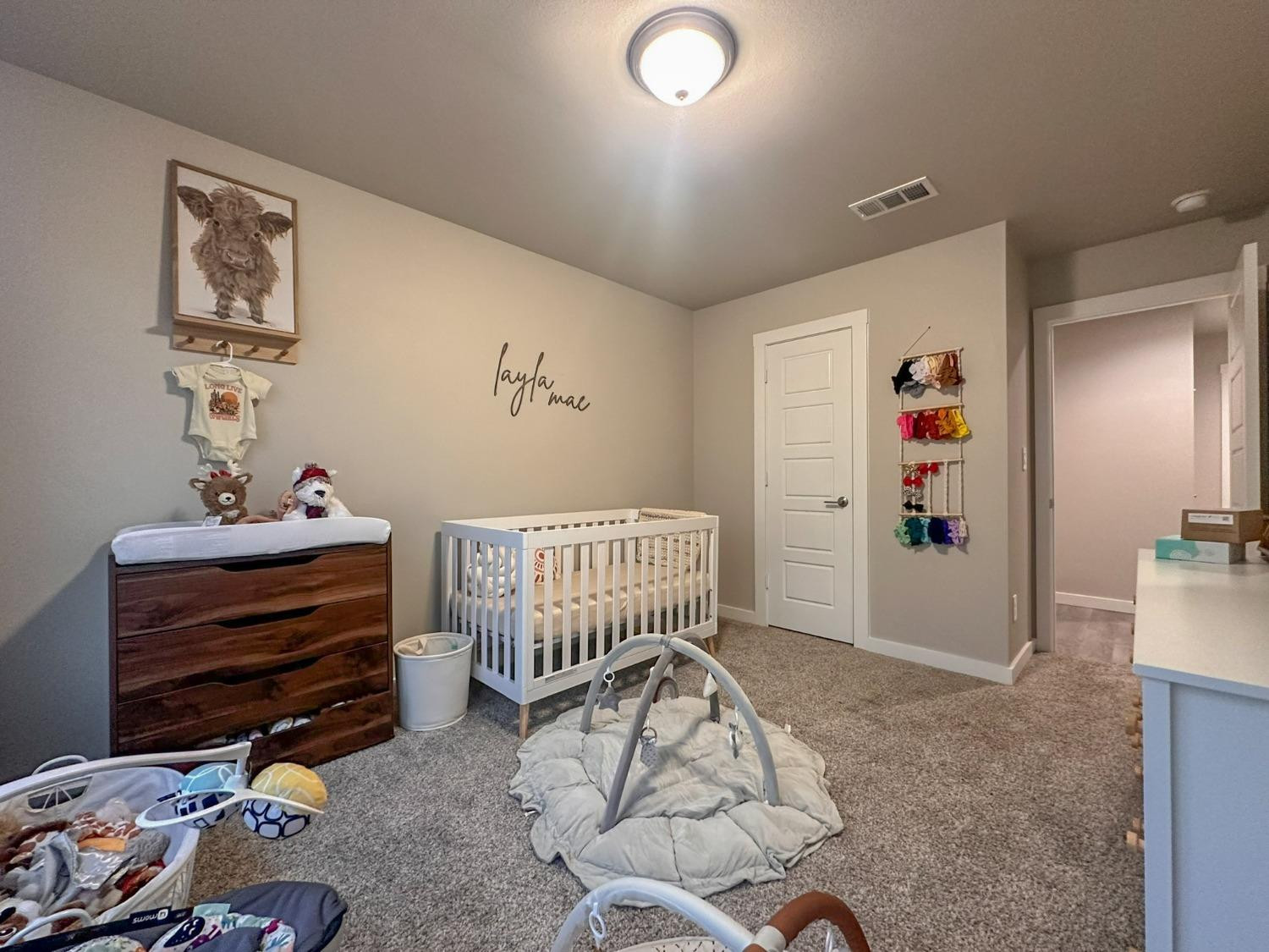 323 Ranger Street Wolfforth, TX 79382 - Photo 27 of 48 a bedroom with furniture and a window