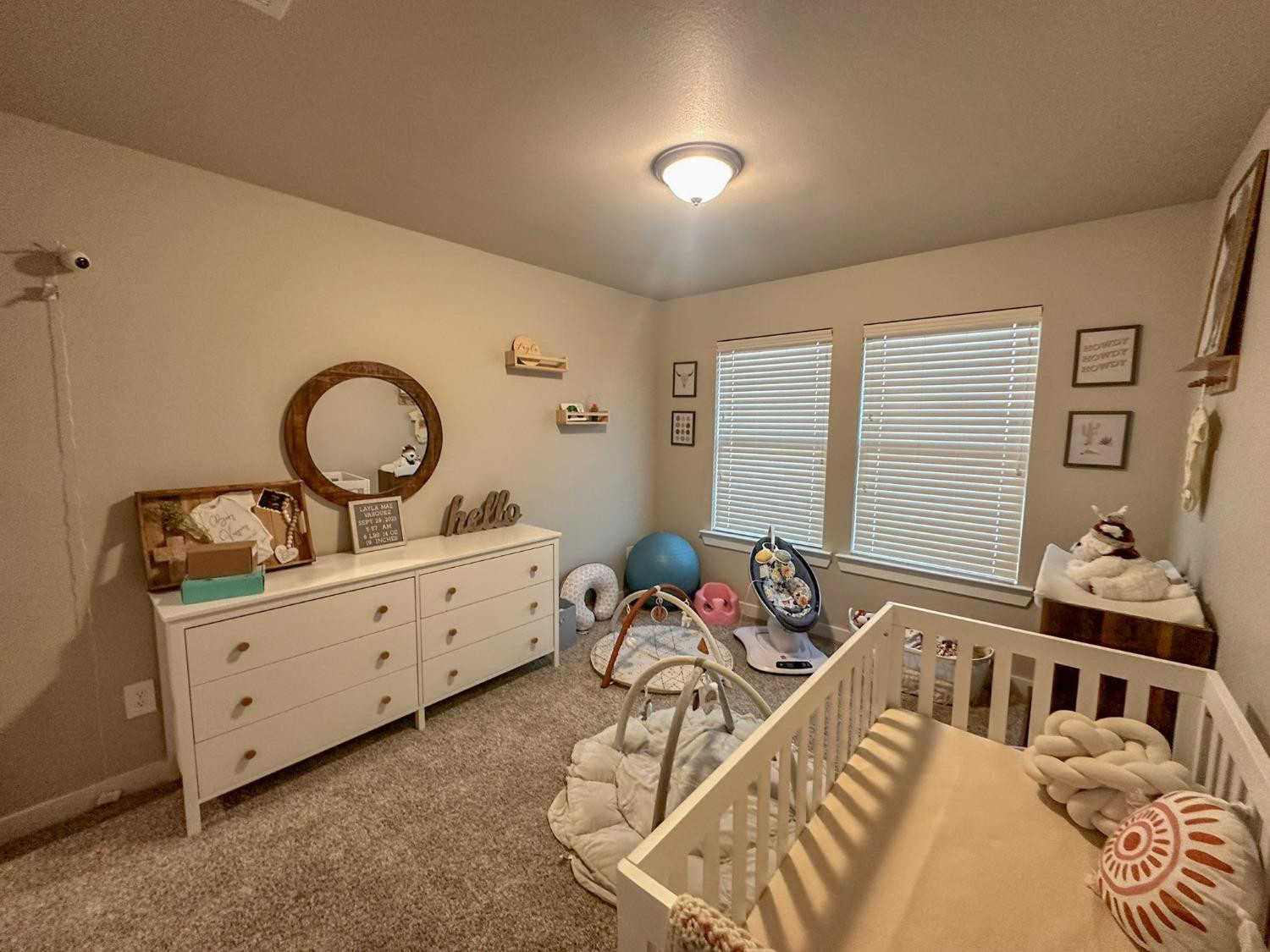 323 Ranger Street Wolfforth, TX 79382 - Photo 29 of 48 a bedroom with furniture and a window