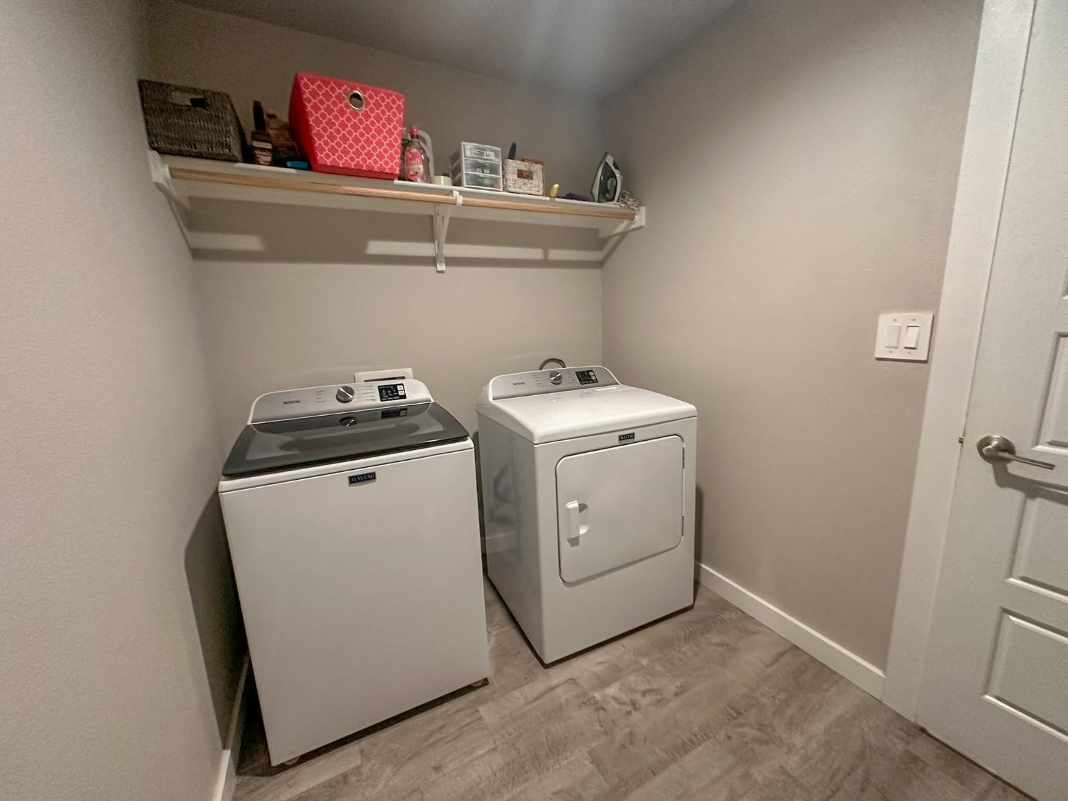 323 Ranger Street Wolfforth, TX 79382 - Photo 39 of 48 a utility room with dryer and washer