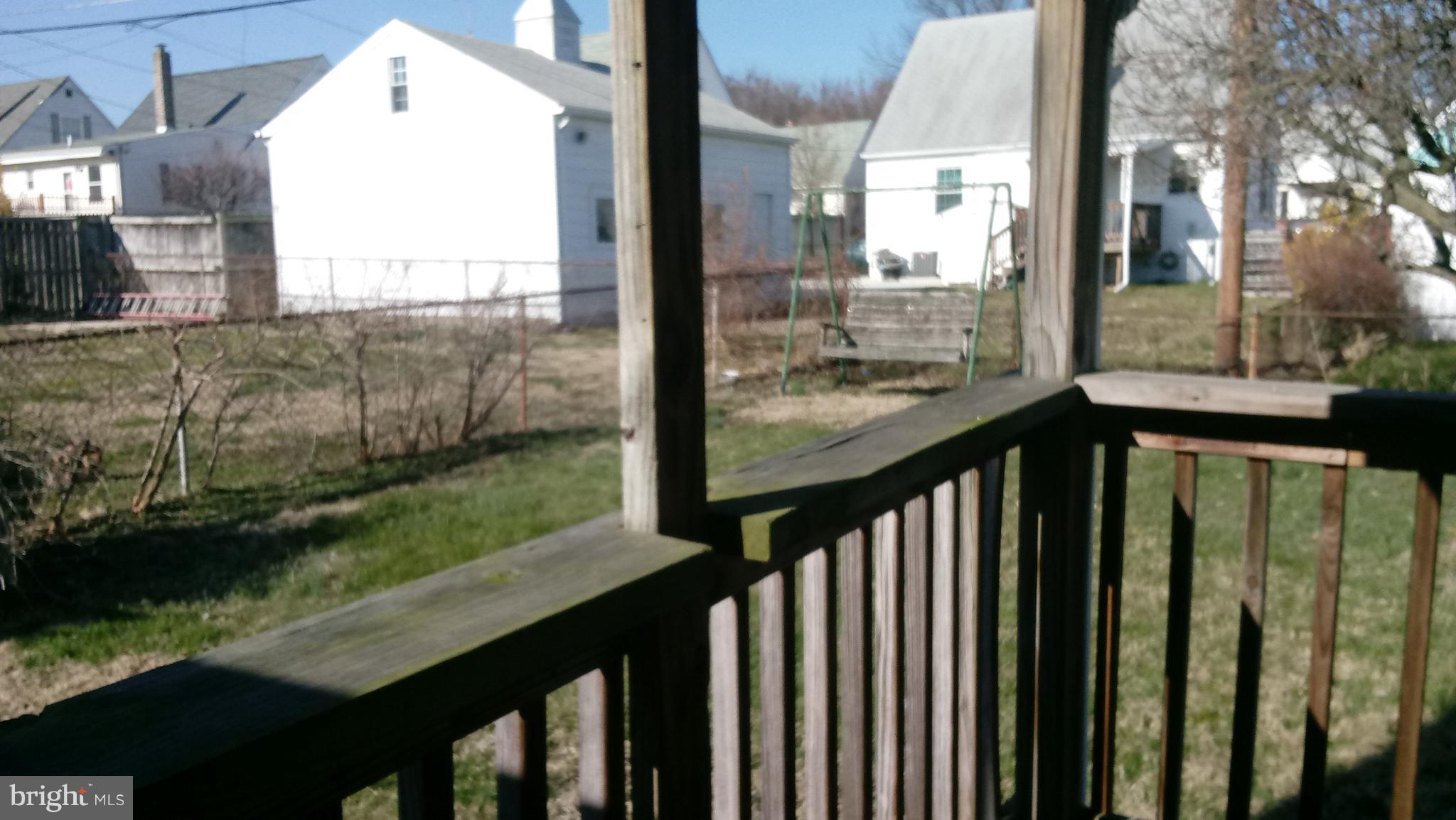 1533 Leslie Road Dundalk, MD 21222 - Photo 3 of 9 a view of a balcony with yard