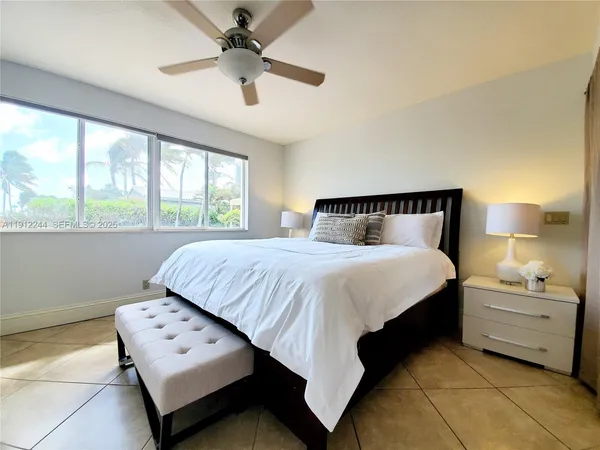 an outdoor space with patio