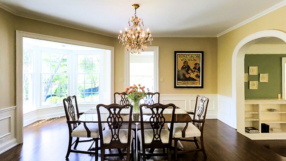 3624 Brookview Road Rockford, IL 61107 - Photo 7 of 25 a view of a dining room with furniture window and wooden floor